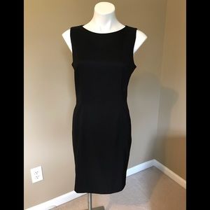 Dress Barn Black Sleeveless Sheath Dress